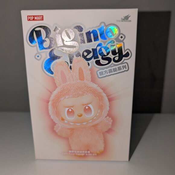 NEW Authentic POPMART Labubu Monsters Big Into Energy Vinyl SEALED Blind Box - Picture 1 of 4